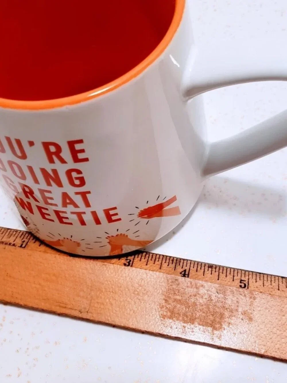Thyme & Table You're Doing Great Sweetie Motivational Coffee Tea Mug